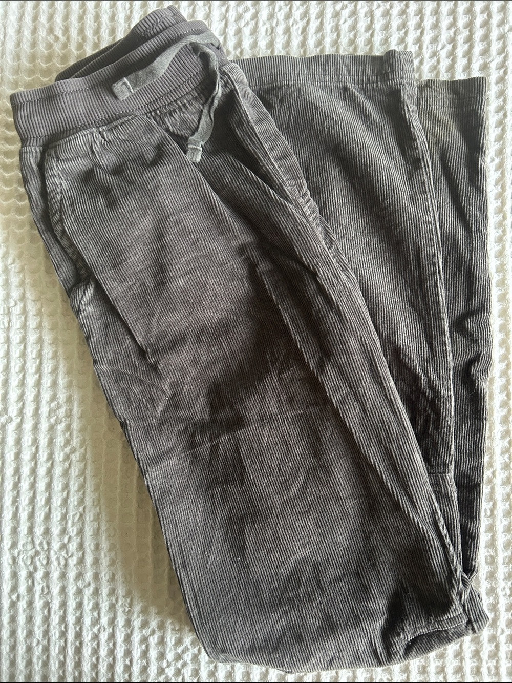 Tea Collection Kids Corduroy Pants - Charcoal Gray